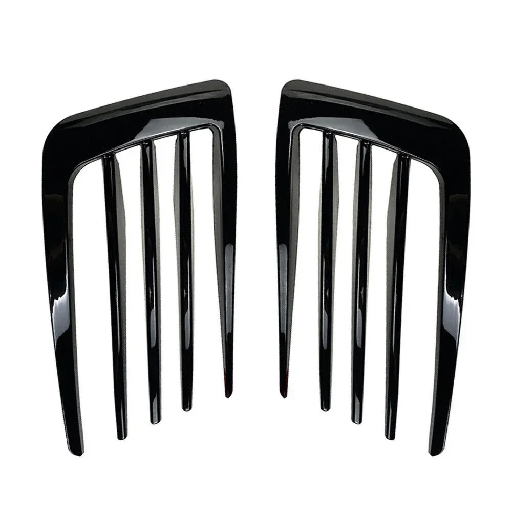 Передний плавник нож ветра бампер противотуманная фара решетка для бровей