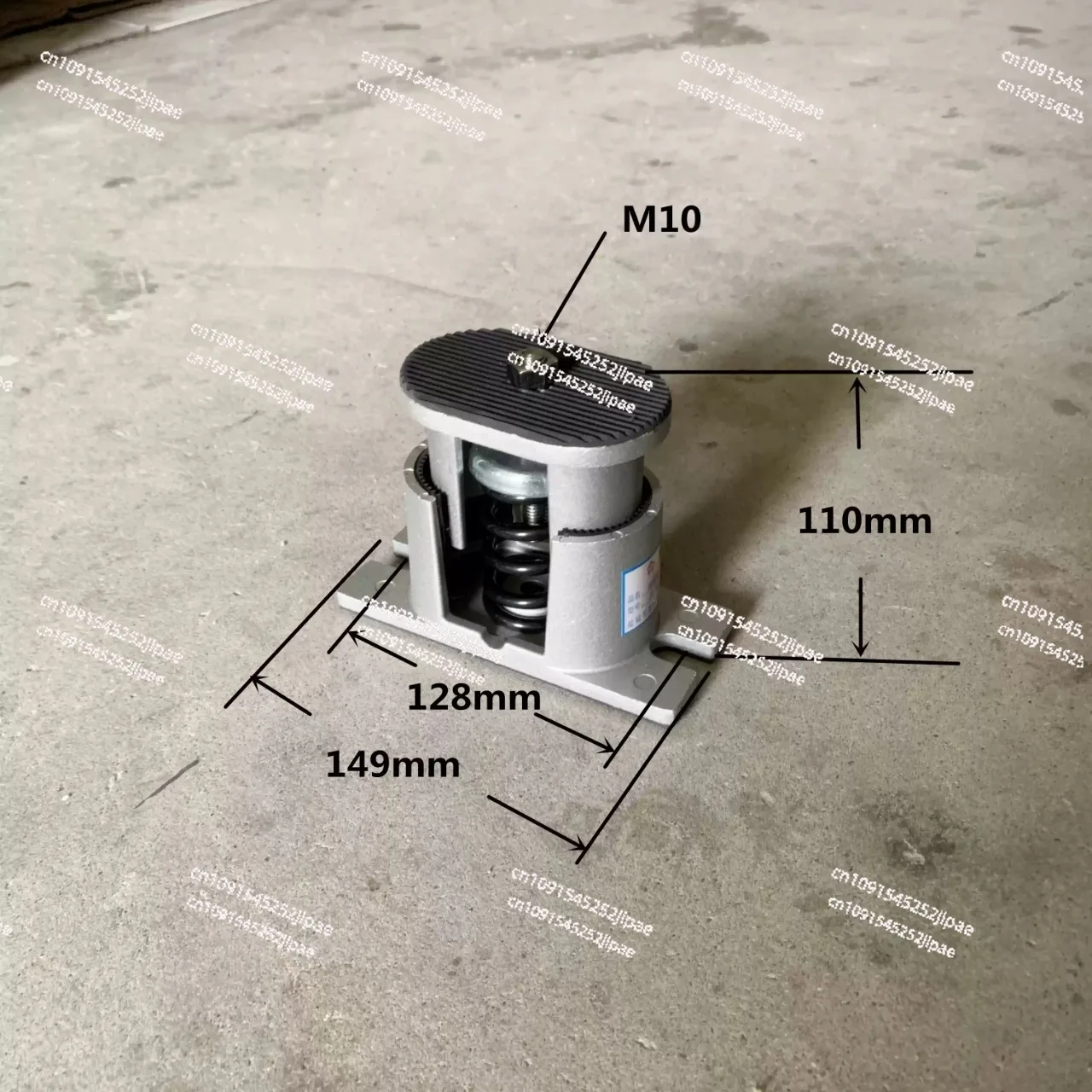 JB type aluminum alloy spring shock absorber damping FRP fan air conditioner water pump mechanical equipment