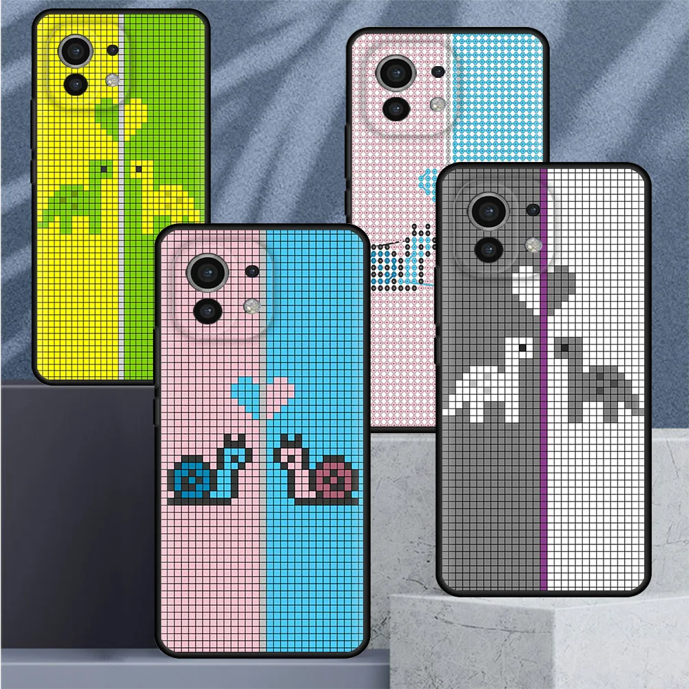 

Силиконовый мягкий чехол с изображением пазла для Xiaomi Mi Poco X3 NFC X4 Pro 11 Lite 11T 10T 9T 12 9 13 Note 10 M3 C40, чехол для телефона