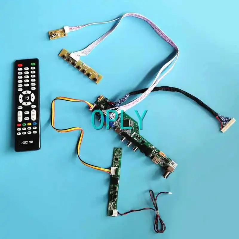 

Monitor Matrix Analog TV Controller Board For M215HCA M215HCJ 21.5" HDMI-Compatible USB VGA AV RF 30 Pin LVDS 1920*1080 DIY Kit