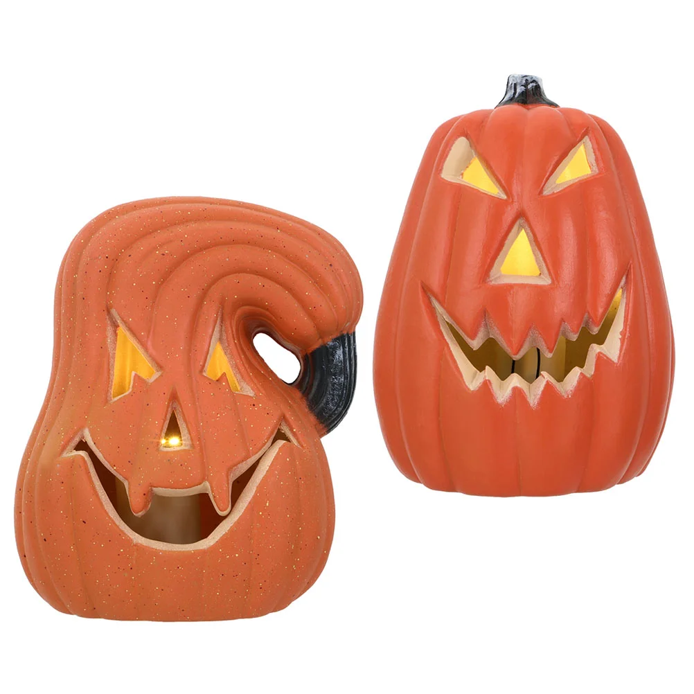 

LED Jack-o-lantern Funny Pumpkin Lights Halloween Lamp Decors Decorative Ornaments Festival Scene