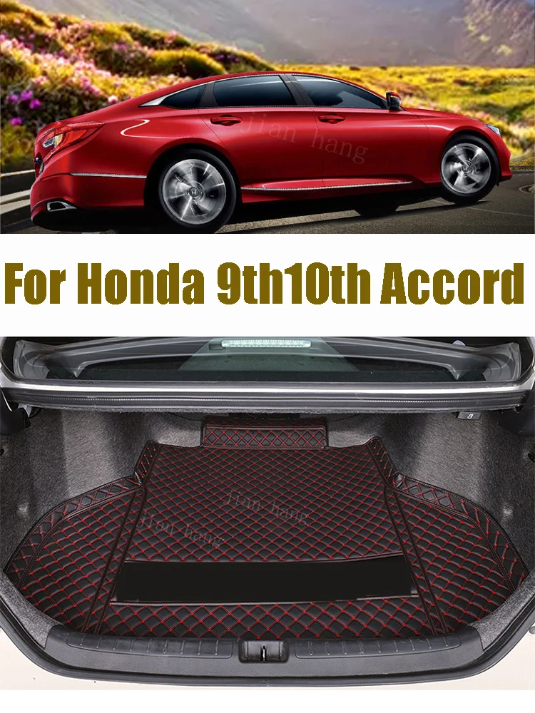 

For Honda 9th10th Accord car trunk mat 9th10th Dirt-resistant and wear-resistant trunk carpet2014-2022 Edition Models Auto Parts