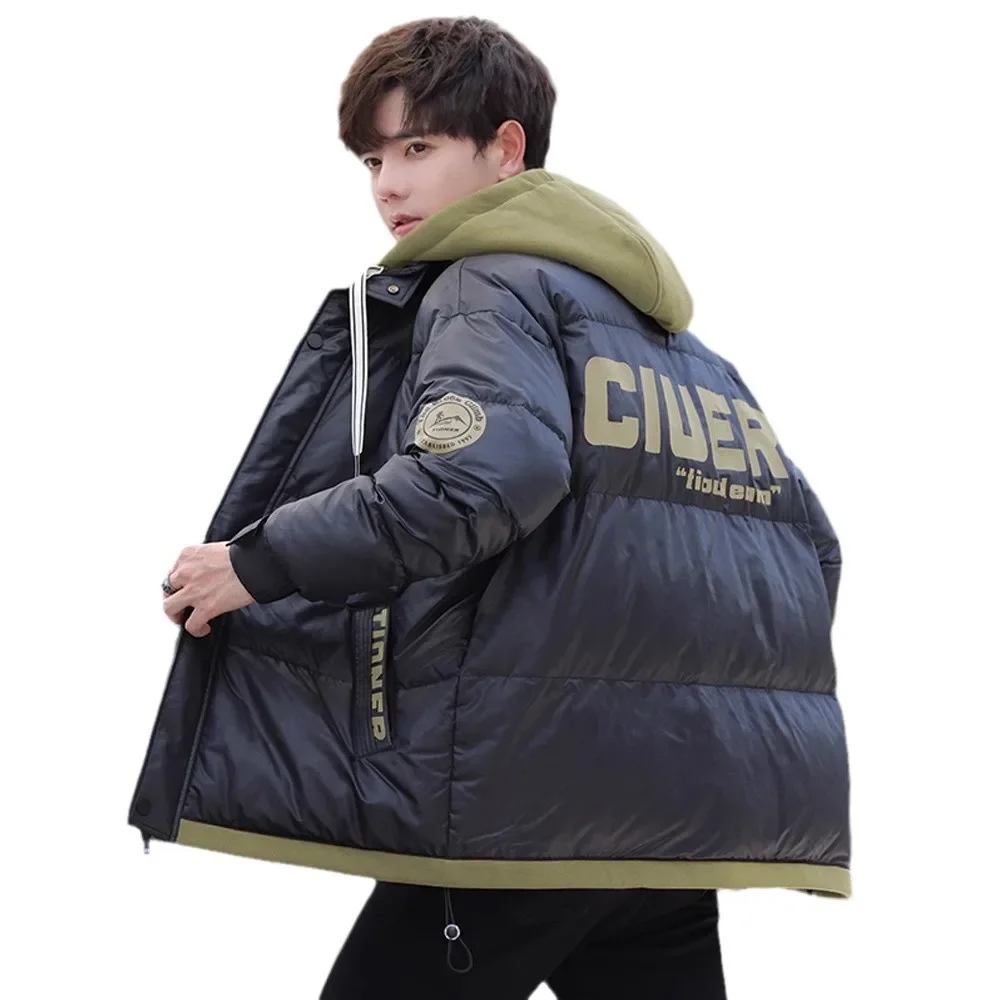 Winter13 Подростковое двухсекционное хлопковое пальто с иллюзией для 12 лет