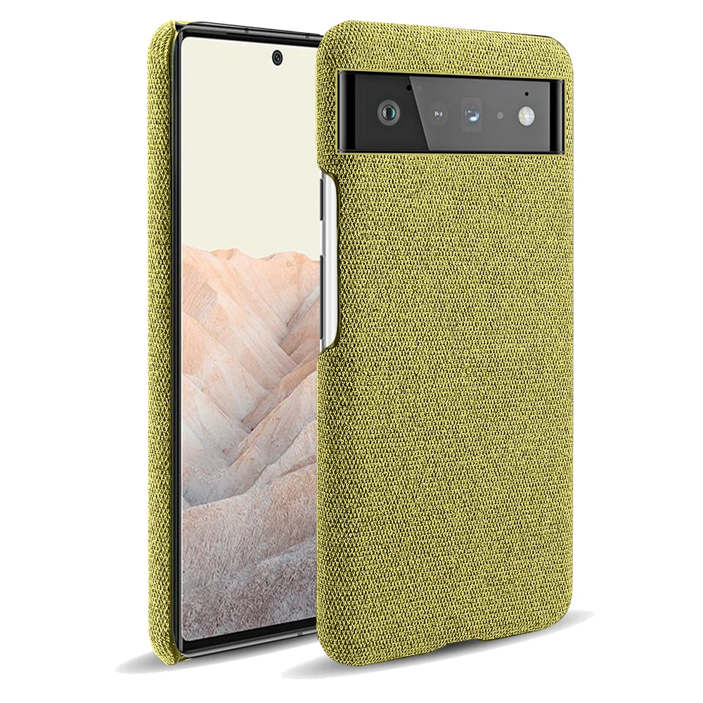 

Pixel 6pro for Google Pixel 6 Pro 6pro Funda Luxury Cloth Texture Fitted Phone Case For Google Pixel 4 3a 3 2 XL 5a 4a 5G 3xl 6