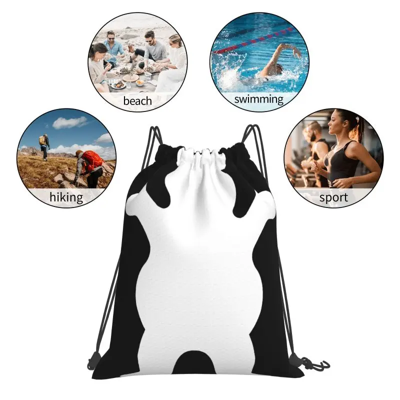 Королевские Сумки на шнурке с медведем сумка для спортзала школьные рюкзаки в