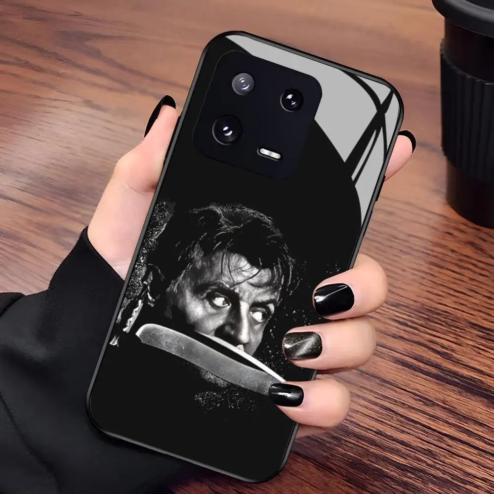 Фото Чехол для телефона First Blood John J. R-rambo для Xiaomi 17 15 14 13 12 Mi 11 X T Ultra Pro Lite 5G, черный, стеклянный №4