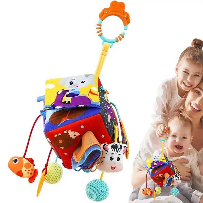 

Stroller Toys Soft Mobile Stuffed With Cute Animal Shape Pendants Children Stroller Stuffed Toys For Children Carriage Children