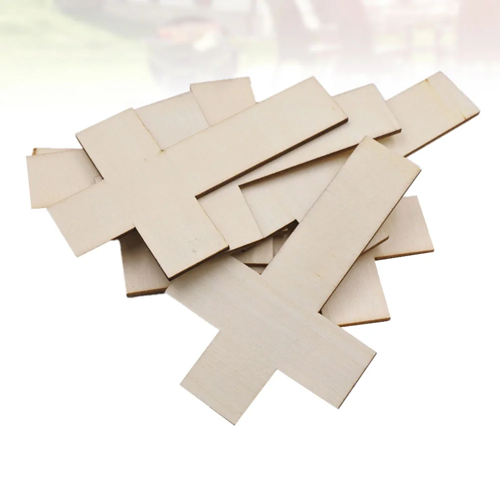 

36pcs Slices Creative Chic Cross DIY Accessories Jackstraw Handicrafts Decor