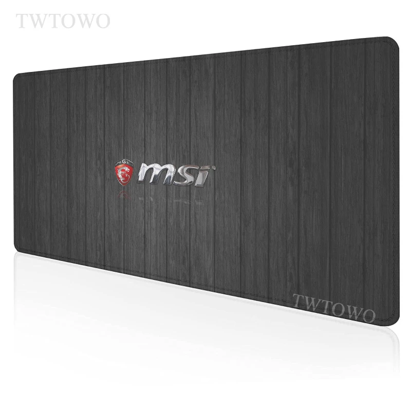 

Msi Mousepad New HD Large Custom Desk Mats keyboard pad Anti-slip Office Soft Natural Rubber Gamer Mice Pad