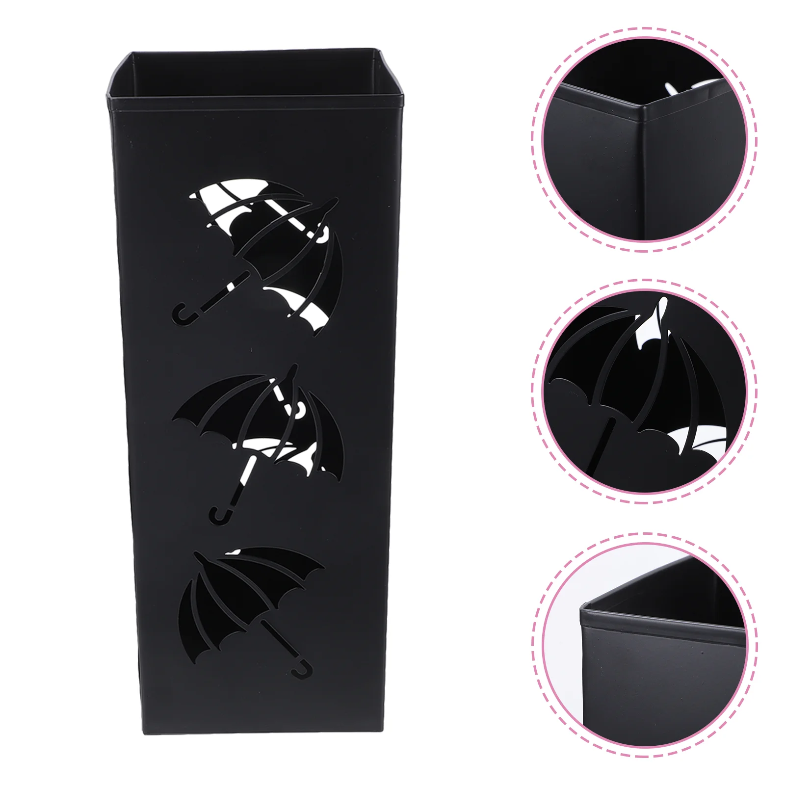

Umbrella Storage Bucket Stand Indoor Walking Stick Holder Home Rack Free Standing For entrance house