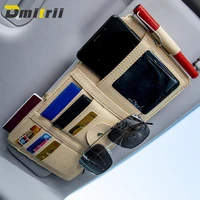 car styling visor organizer sun visor storage pouch car organizer sunglasses holder card organizer ticket pocket car storage