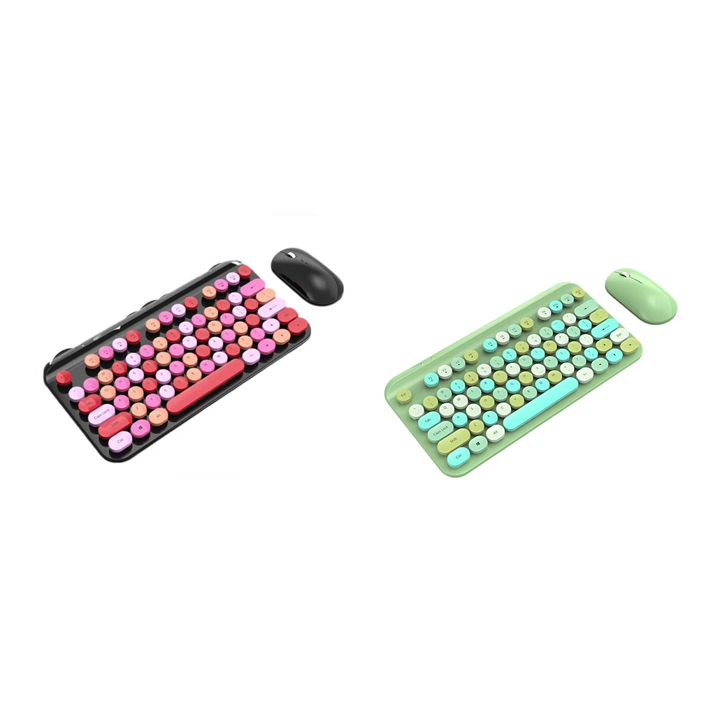 

Клавиатура игровая беспроводная, 1600DPI, USB-мышь