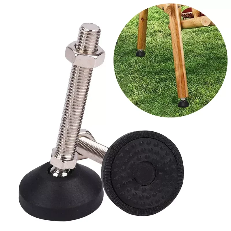 

Leg Thread Type Adjustable Levelling Feet Swivel Base Articulating Leveling Legs Furniture Support Legs M8 M10 M12