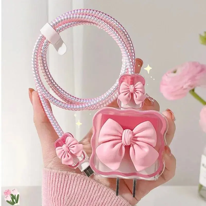 Мягкий Силиконовый Защитный Чехол Для Зарядного Устройства С 3d Луком