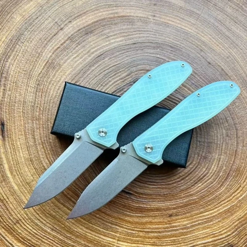 Складной карманный нож Luminous G10 с рукоятью и лезвием из стали 8Cr13Mov для активного отдыха, кемпинга, туризма, выживания, портативный универсальный нож для фруктов, инструменты EDC (art.: 3920dbd6eb46f) - 3920dbd6eb46f