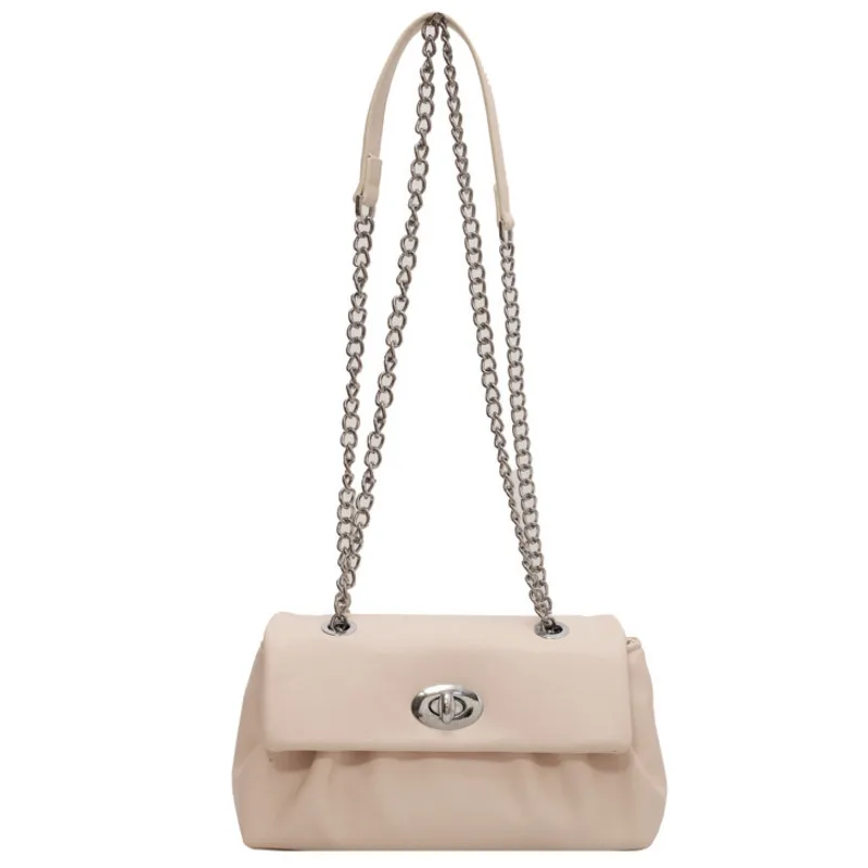 

Новая трендовая маленькая дизайнерская сумка-тоут для подмышек, модная маленькая квадратная Женская милая сумка с цепочкой, роскошная сумка-Кроссбоди на одно плечо