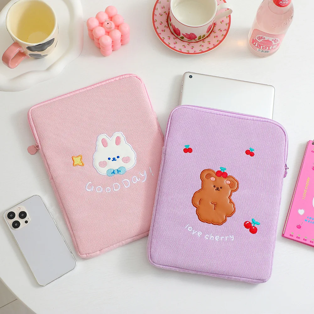 Universal Sleeve Bag for IPad Air 4 10.9 Pro 11 2021 IPad 8th 9th Generation 10.2 Air 5 3 10.5 9.7 Inch Tablet Cute Pouch Case