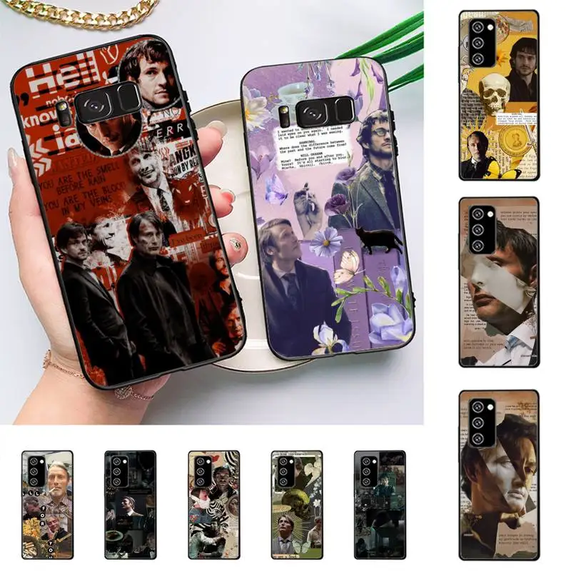 

Cool Graham Hannibal Mads Mikkelsen Phone Case For Samsung J 7 plus 7core J7 neo J6 plus prime J6 J4 J5 Mobile Cover
