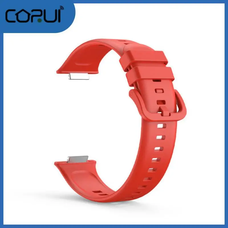 

Anti-losing Replacement Bracelet Silica Gel Wristband For Huawei Fit2 Portable Replacement Strap Stable Office Accessories 1 Pcs