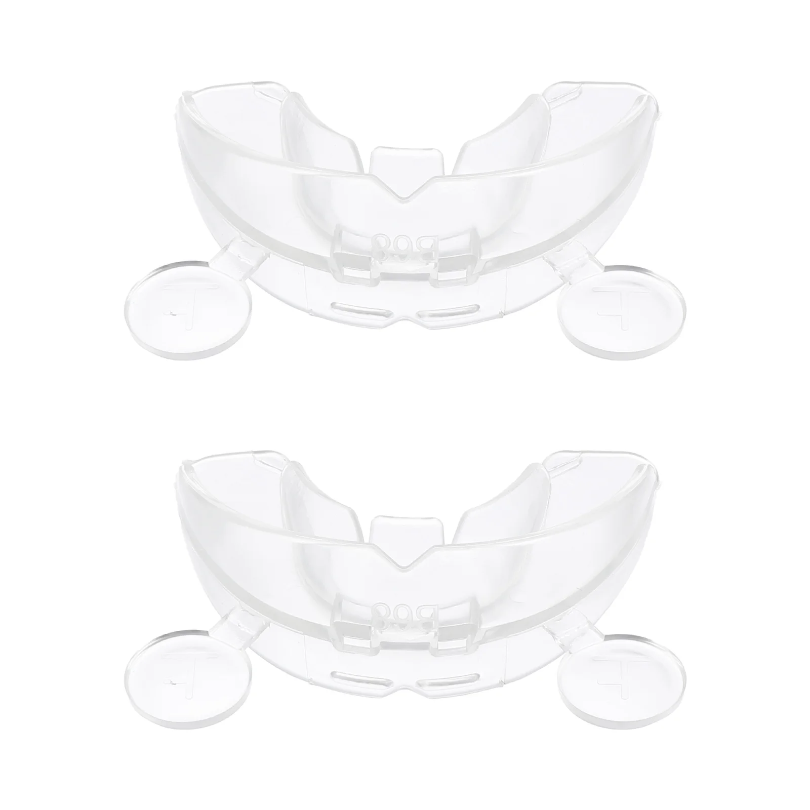 

2 Pcs Lip Gloss Sets Braces Night Molar Teeth Set Bite Splint Oral Protective Sleeve Braces Adults Night Guard Teeth