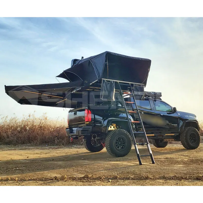 Автомобильная палатка боковой тент на крыше 270 градусов быстрооткрывающиеся