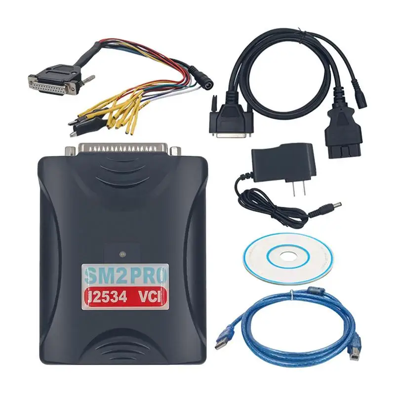 

Sm2 Pro J2534 Vci Programmer Read Scanmatik 2 Pro Flash 67 In 1 Pcm Bench Car Computer Diagnostic Instrument US Plug