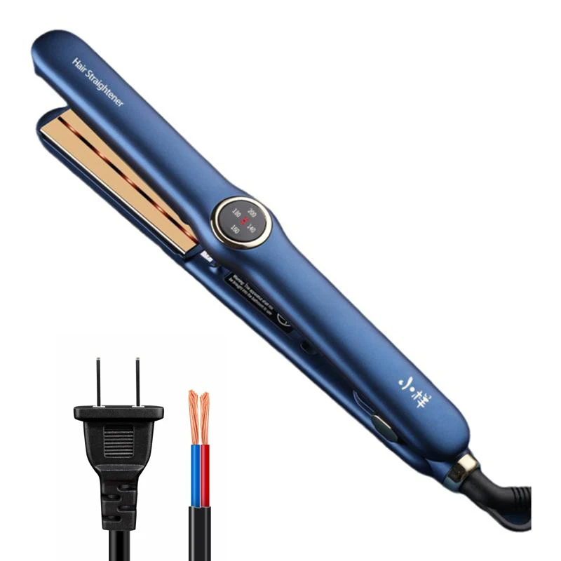 

Wet and dry dual-use hair straightener curling iron 2 in 1 perm infrared electric splint straightening splint negative ion 3cm