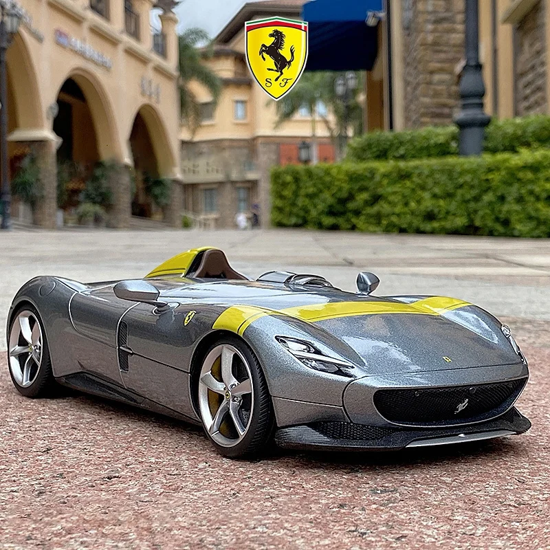 

Модель автомобиля Bburago Ferrari Monza SP1, 1:24, из сплава