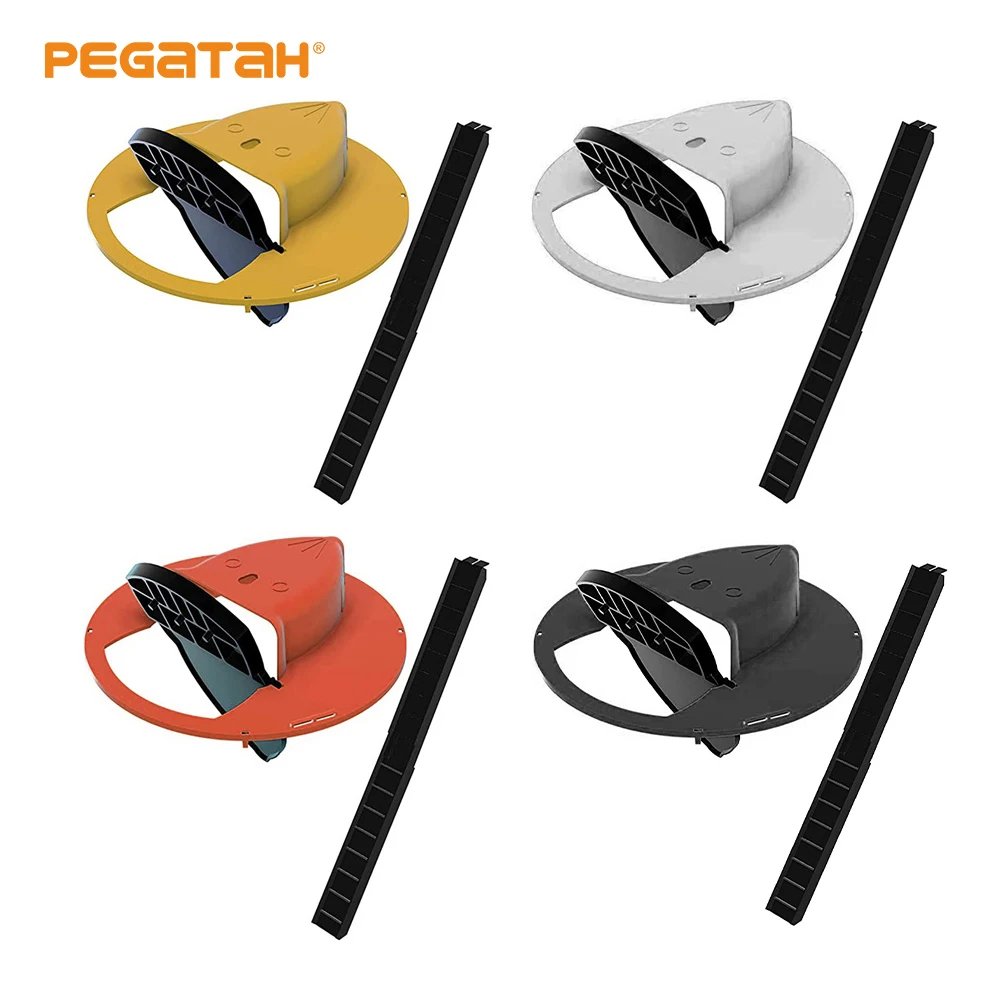 

Ловушка для мыши с крышкой ведра автоматически сбрасывает ловушку с несколькими ловушками, совместимая с ведрами 5 галлонов, ловушка для кр...