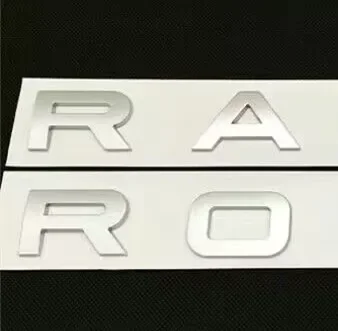 Эмблема с буквами для RANGE ROVER VELAR SV Autobiography Ultimate Edition DISCOVERY SPORT, Стайлинг автомобиля, капот, багажник, логотип, значок, наклейка