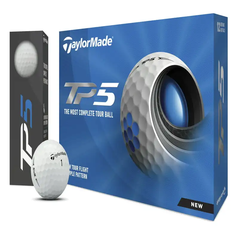 

2021 TP5 Golf Balls, White, 12 Pack