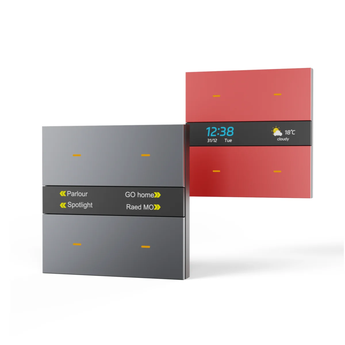 Фото M8-Pro Zigbee Switch Многоязычная панель дисплея MQTT Tuya Умный домашний помощник Совместимая беспроводная система управления №4