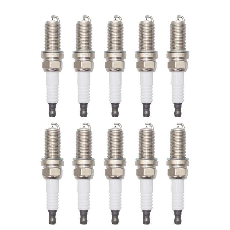 

10PCS Spark Plug 90919-01191 For Toyota Tacoma 2.7L SK20HR11 09482-00606 FR7NII33X 0242236593