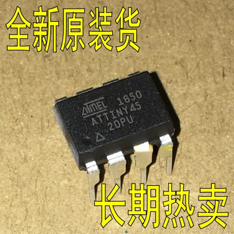 

1-100pcs ATTINY45-20PU Microcontroller-MCU AVR Single-chip In-Line DIP-8 New Original Genuine Org New
