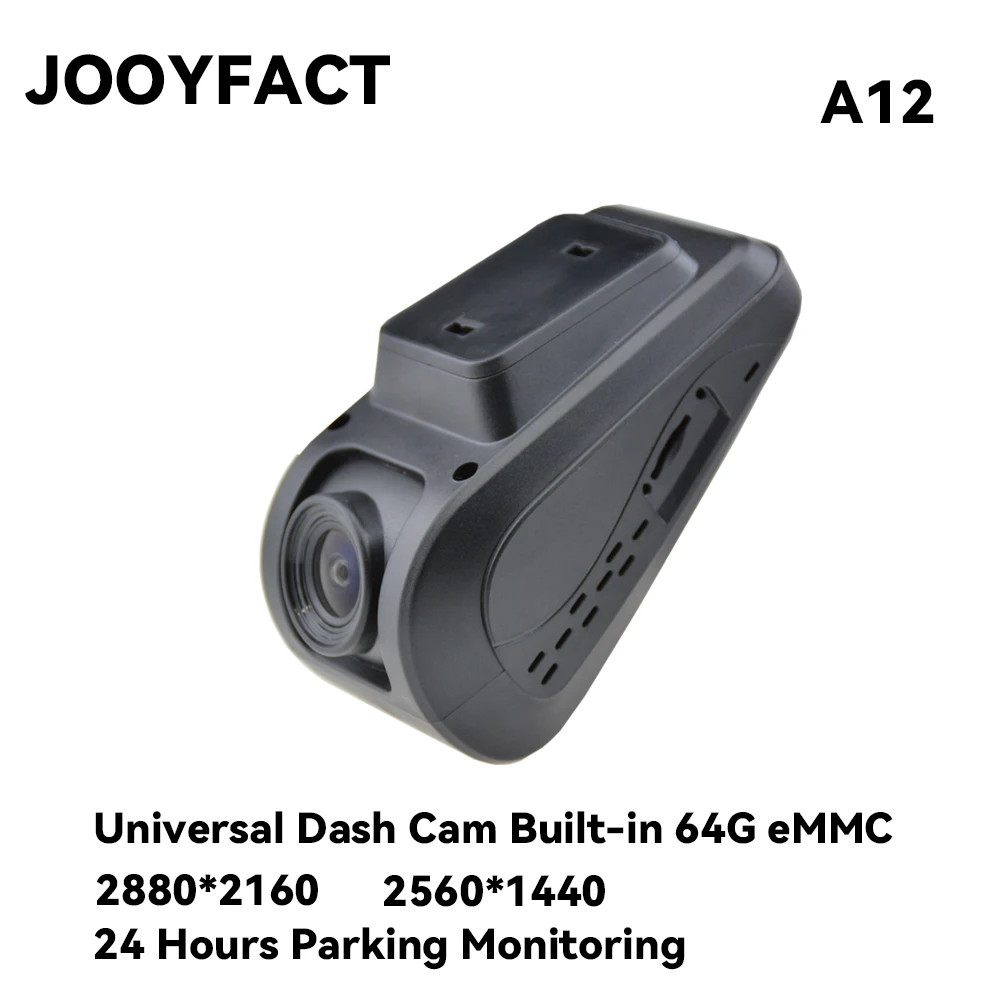 

Видеорегистратор JOOYFACT A12, eMMC 2K, 2880 дюйма, с функцией ночного видения