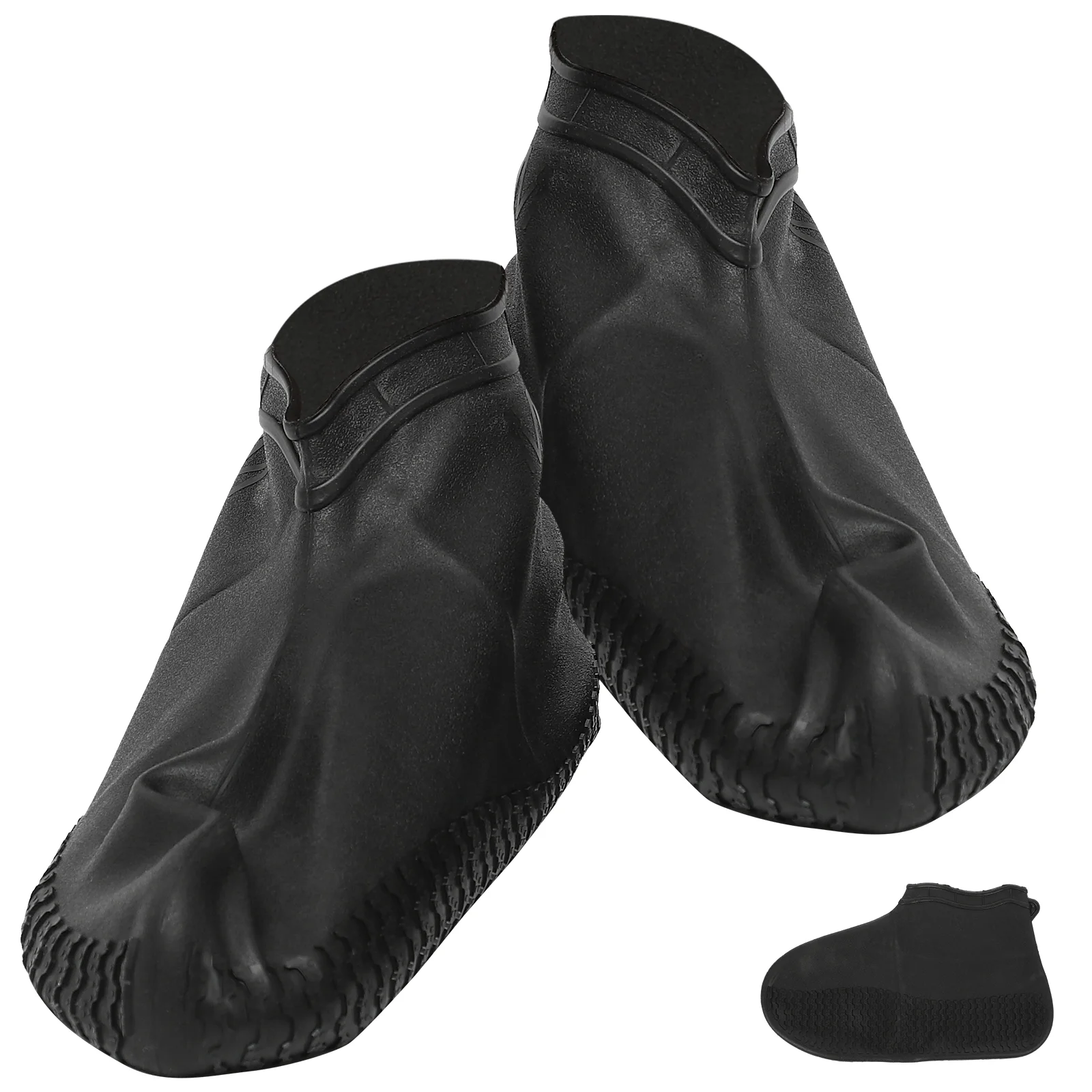 

Чехлы для обуви, водонепроницаемые силиконовые Прочные ботинки многоразового использования, эластичные, защита от дождя, для мужчин и женщин
