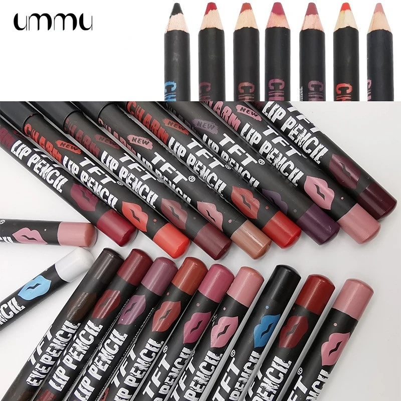 

UMMU Lip Gloss Eye Shadow Eyebrow Pencil Eyeliner Matte Lipstick Phoera Lipstick Waterproof Long-Lasting Cosmetics