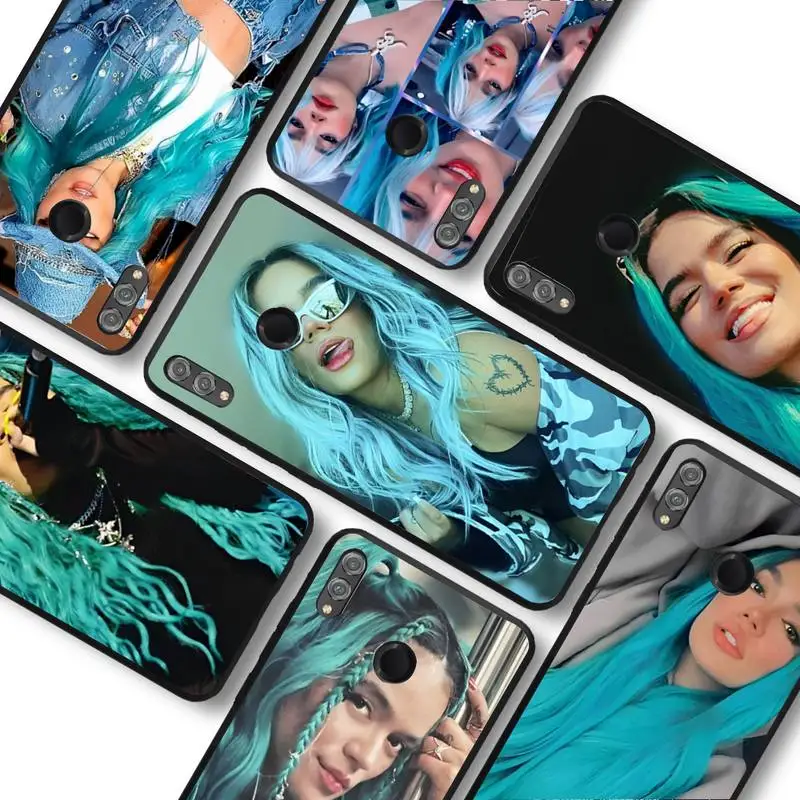 

Karol G singer Phone Case For Huawei honor 10Lite 10i 20 8x 10 Funda for Honor 9lite 9xpro Back Coque