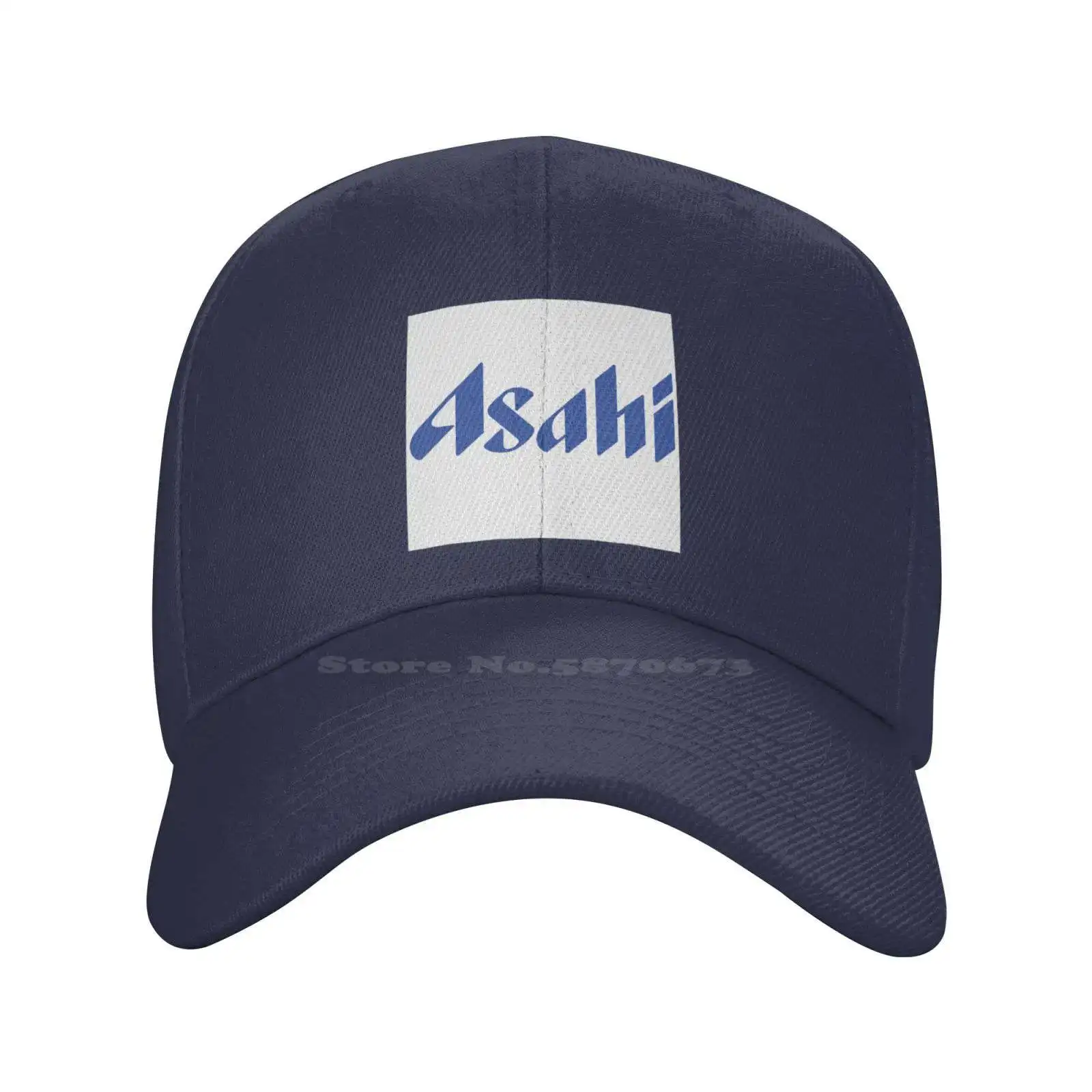 

Asahi brewseries графическая Повседневная джинсовая бейсболка с принтом логотипа