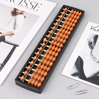 dropshipping 17 digits abacus soroban beads column traditional kid school math learning aids educational toys for childen