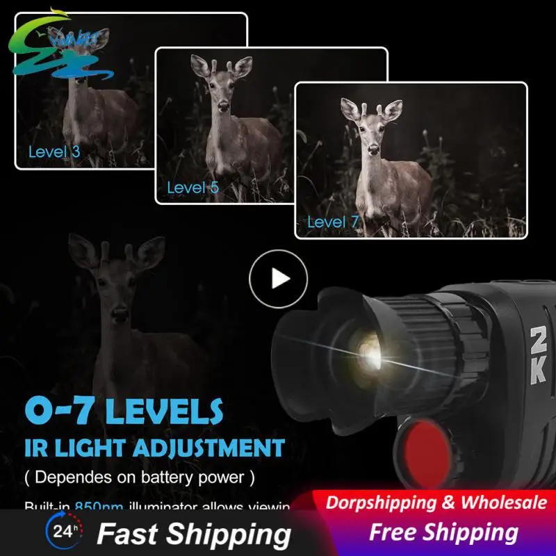 

Nigit-sion Goggles Use Monocular Camera Monocular Camera Clear At Night Clear Color 1080p Infrared Night Full Function
