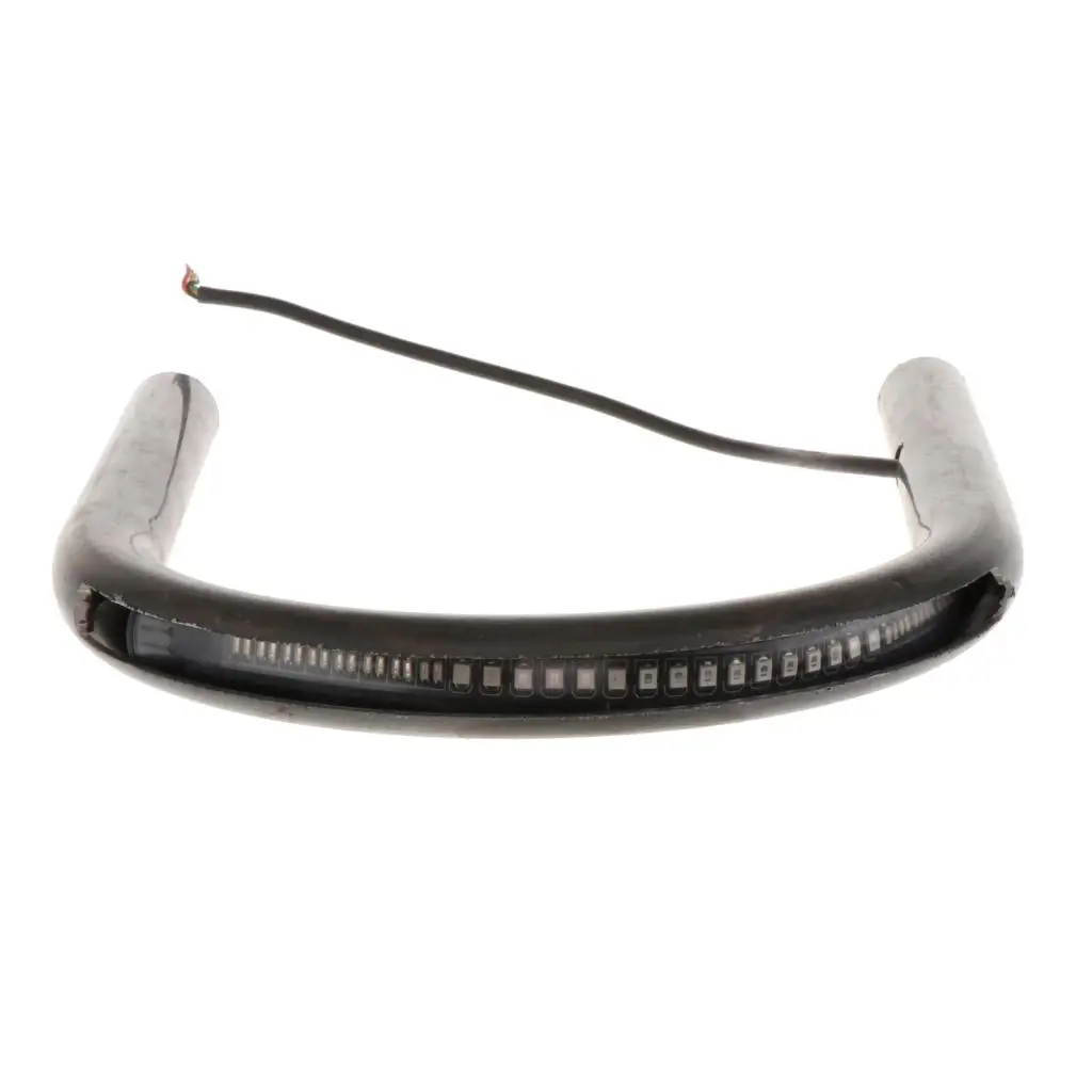 

Рама заднего сиденья мотоцикла, крепежный кронштейн с петлей, со светодиодсветильник кой, совместима с большинством моделей CC