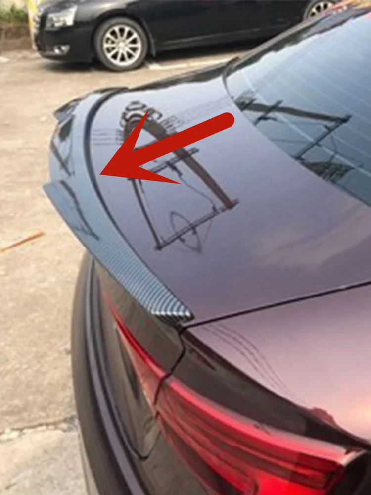 For Audi A3 2014--2020 Year Spoiler ABS Plastic Rear Trunk Wing Car Body Kit Accessories