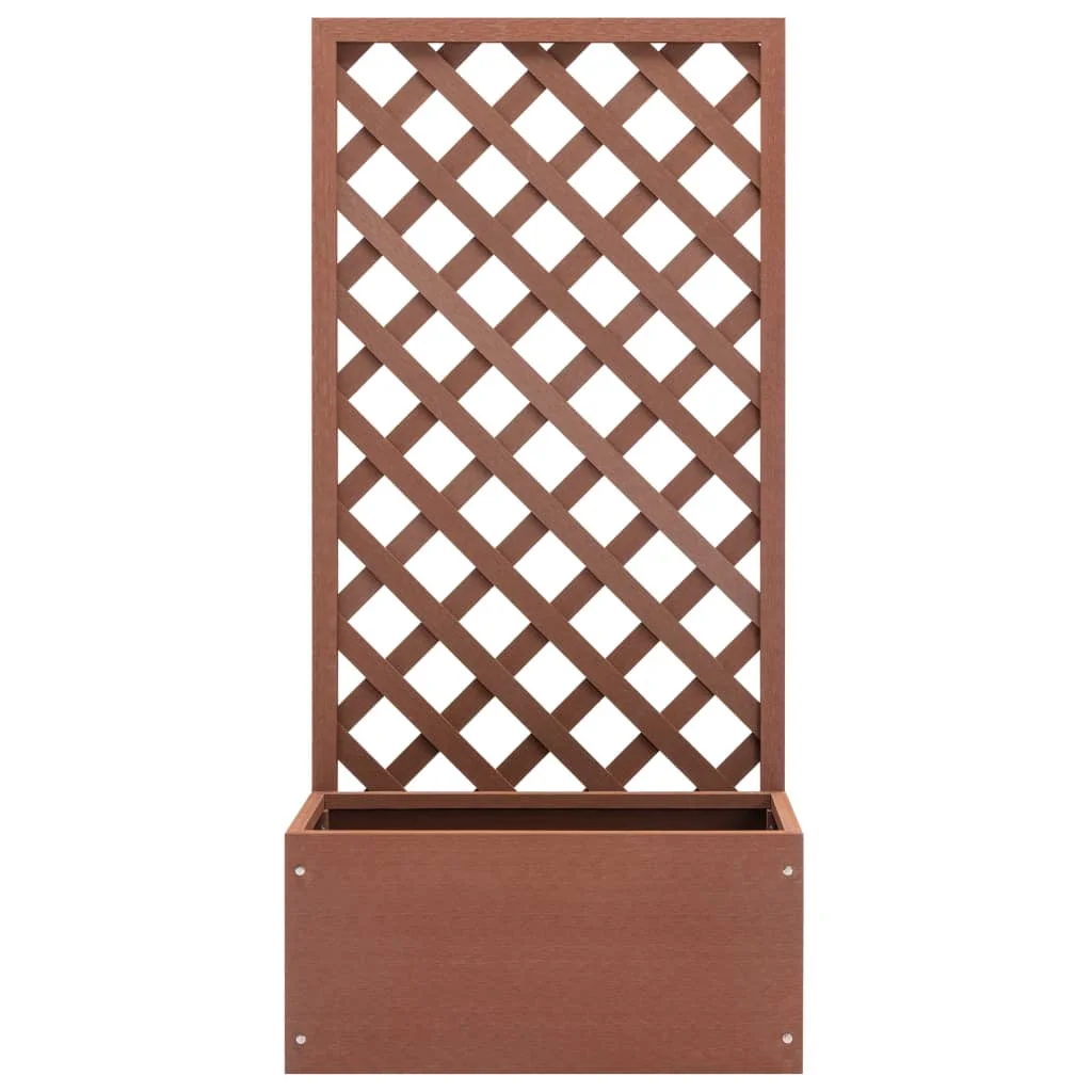 VidaXL WPC lattice planter 70x30x135 cm |
