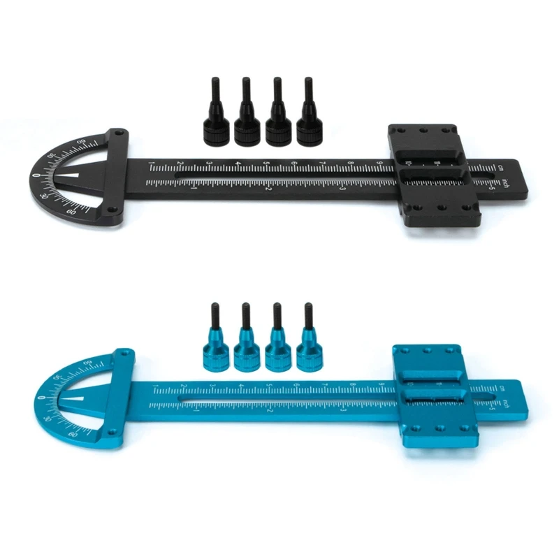 

Alloy Shock Absorber Balance Adjustment Ruler Tool Shock Synchronizer for SCX10