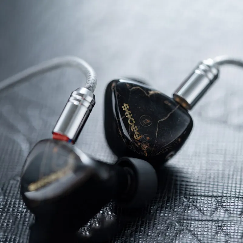 Наушники-вкладыши Shozy FORM 1,4, 4BA + 1DD, гибридные, с 5 драйверами, шумоподавлением, 3,5 мм, 2 контакта, съемный кабель