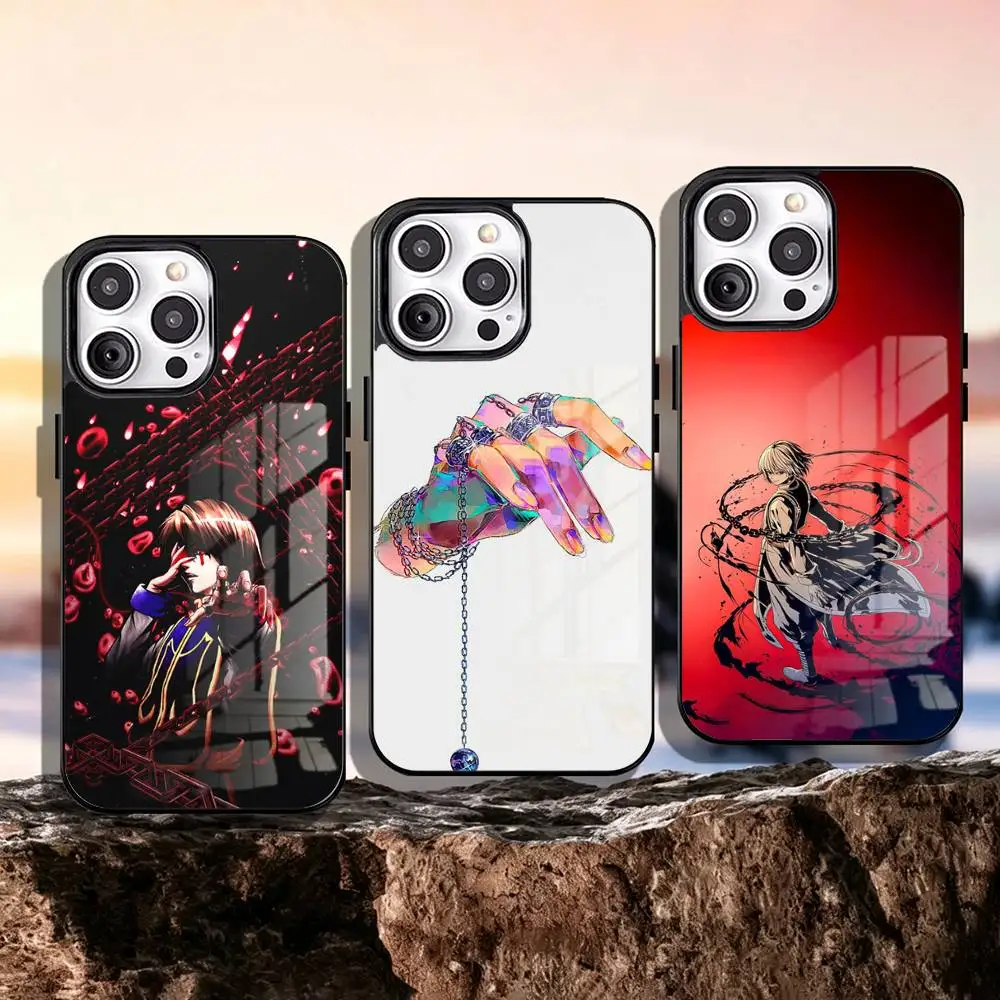 Фото Чехол HUNTER K-Kurapika Kurta для iPhone 17 16 15 14 13 12 11 Pro Max, ультратонкий, с магнитным креплением и функцией отвода тепла №2