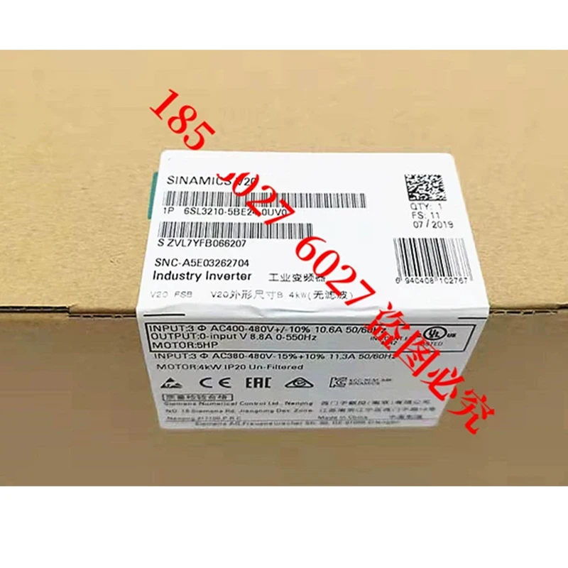 

New Original Fast Delivery 6SL3210-5BE24-0UV0