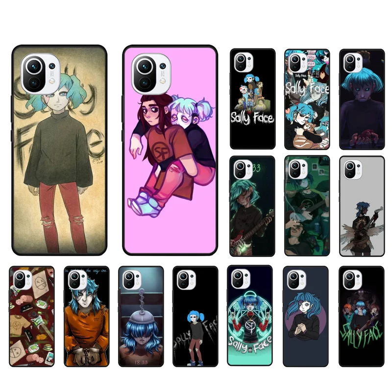 

Sally Face Game Phone Case for Xiaomi 12 Mi 10T 11T 11 Pro 10 10T 11 lite 10pro 11Ultra Poco X3 Pro Poco F3 M3