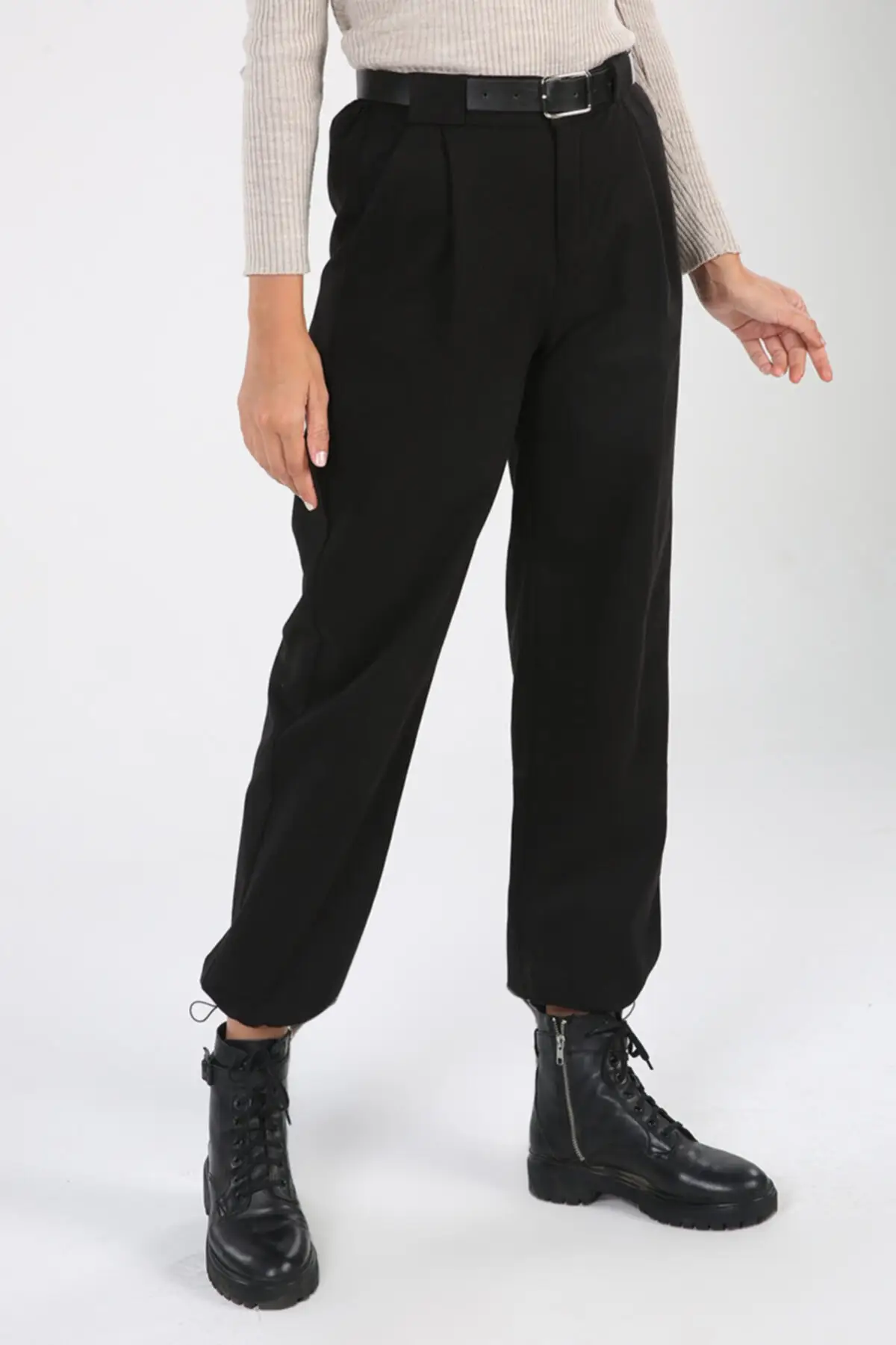 

Black Belt Wheel dd Pants Women's Islamic Clothing Pants